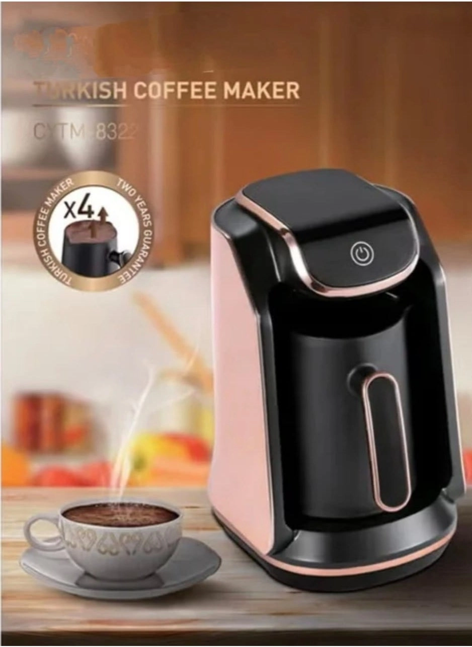 Turkish Coffee Maker - 400W Portable Cool-Touch Handle