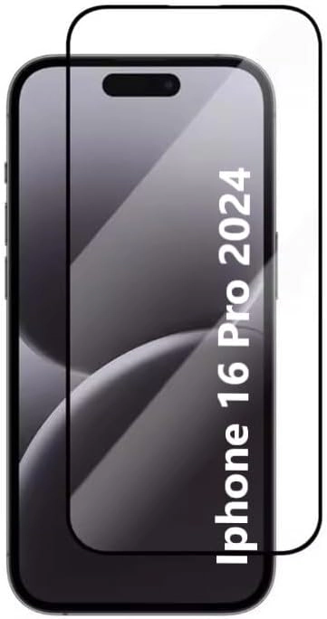 HiPhone Telecom HD Glass Screen Protector for iPhone 16 Pro Max