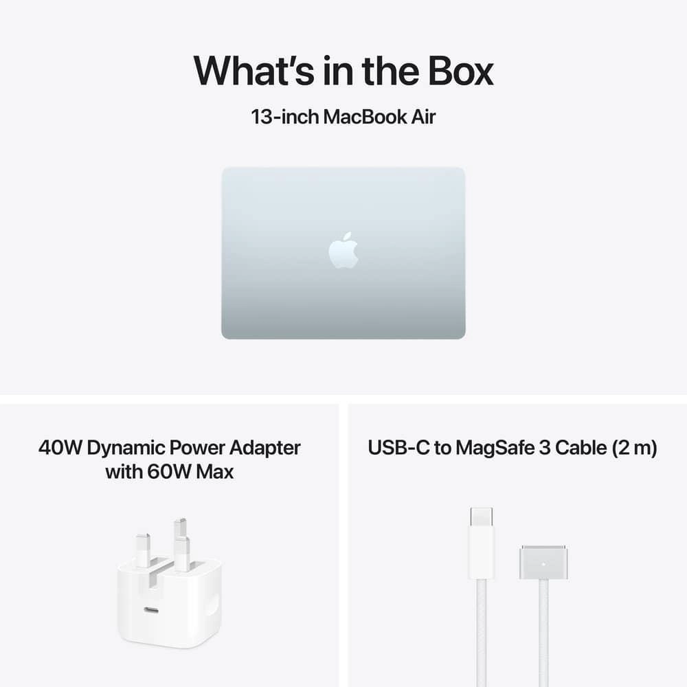 MacBook Air MDHG4AB - 13'' M5 Air | 10-Core CPU 10-Core GPU 24 GB DDR4 1 TB SSD