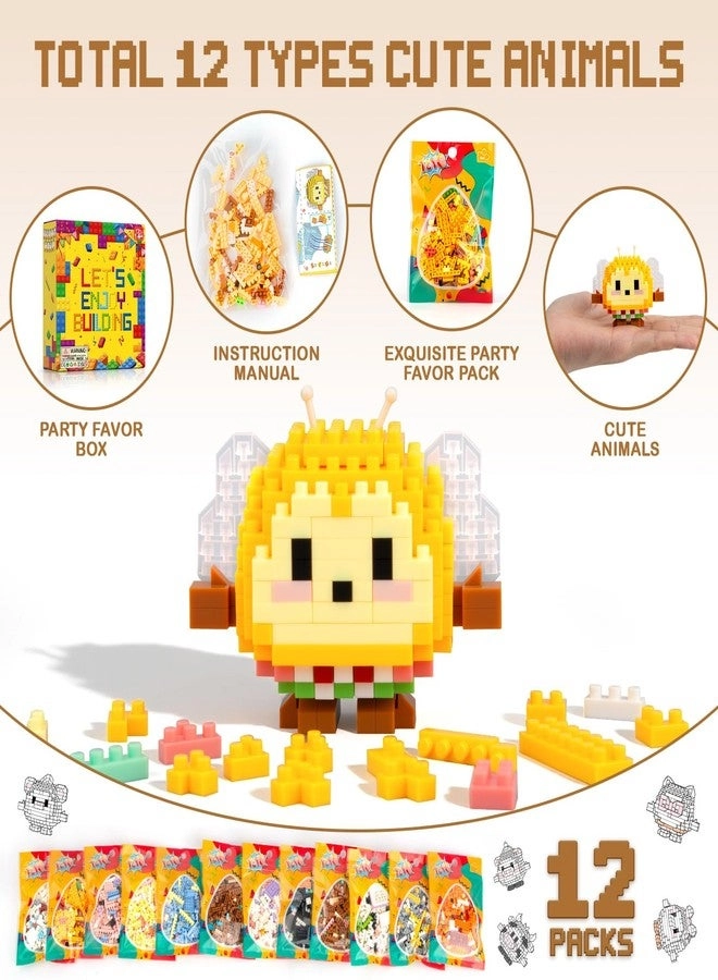 Mirco Mini Animals Building Set - 14+ 2438PCS