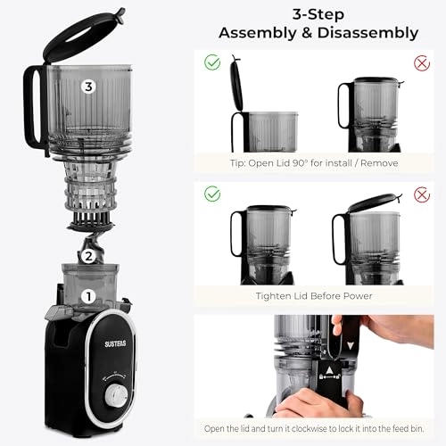 Cold Press Juicer - 300 watts 1.5 Liters