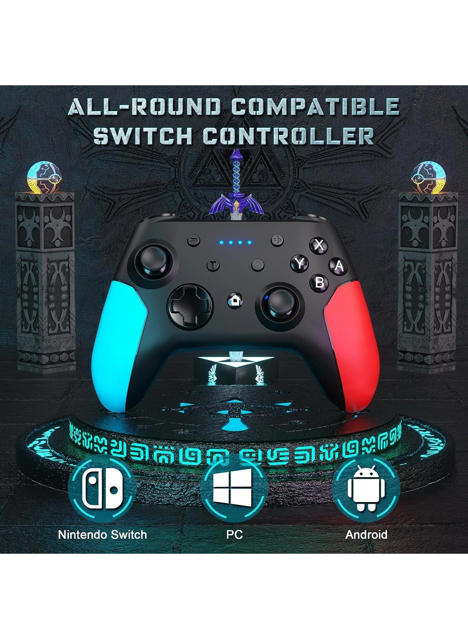 Wireless Pro Controller - Black Nintendo Switch Lite OLED