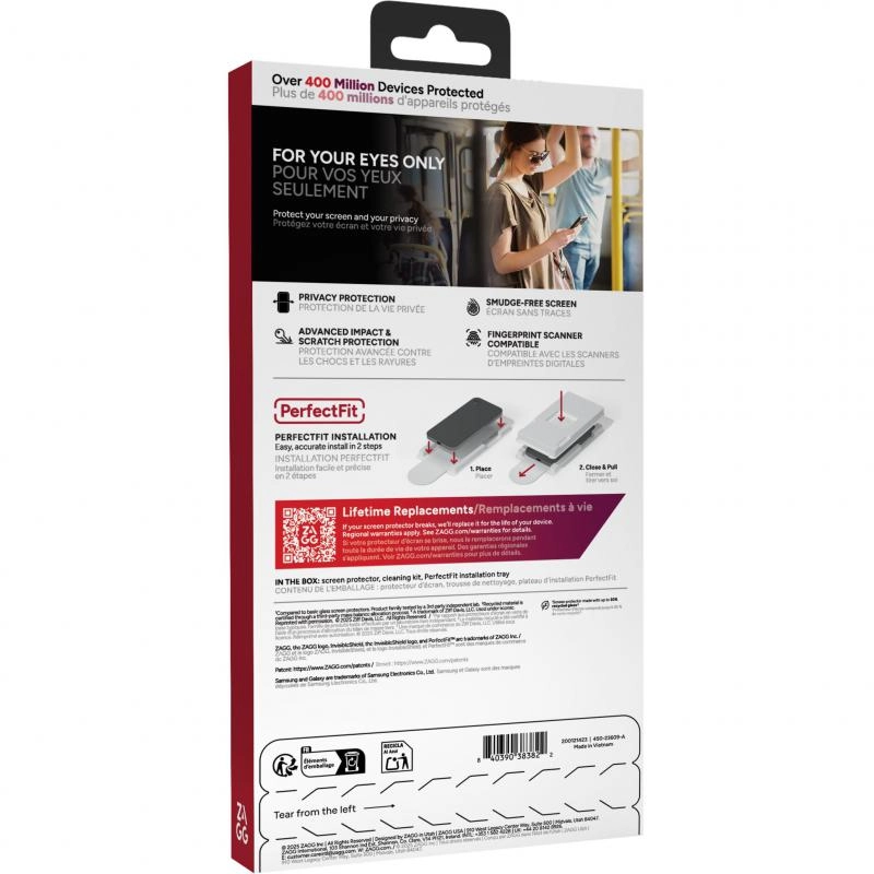 Privacy Glass Screen Protector for Samsung Galaxy S26