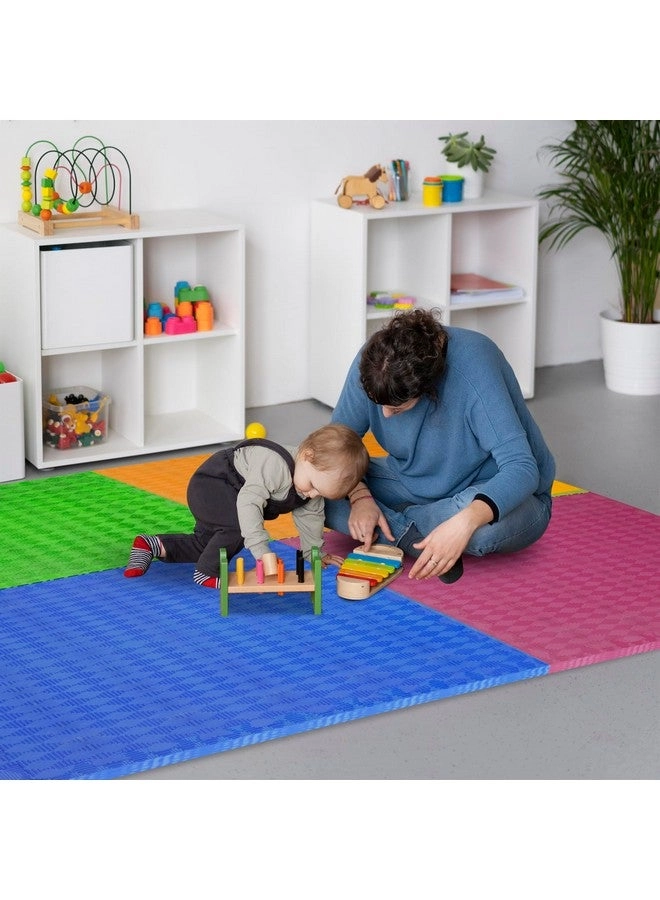 Interlocking Play Mats - Multicolor 60x60cm 11mm