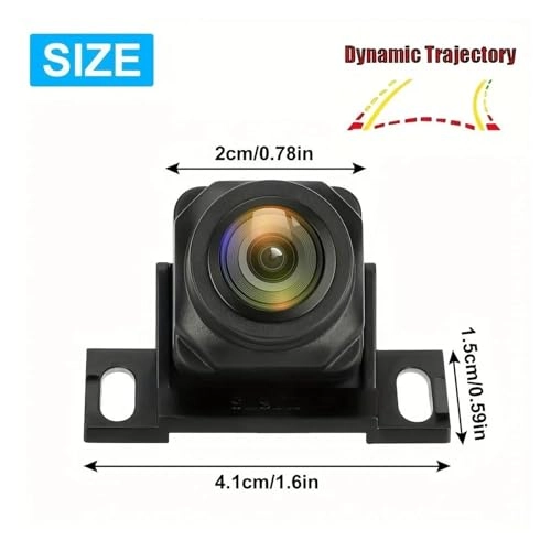 Intelligent Dynamic Trajectory Car Rear View Camera - Night Vision Wire 4K AHD 1080P