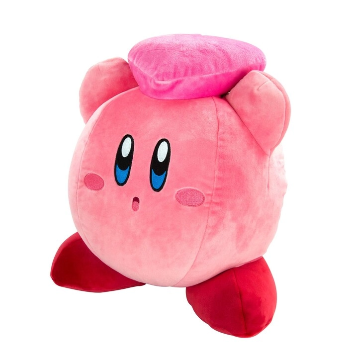 club mocchi mocchi Kirby and Friend Heart Plushie - 15 Inch Soft and Squishy