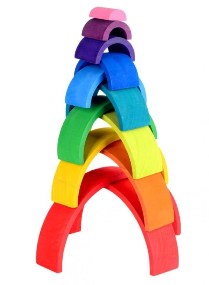Wooden Rainbow Memory Toy - 2+ Years 12.0 pieces
