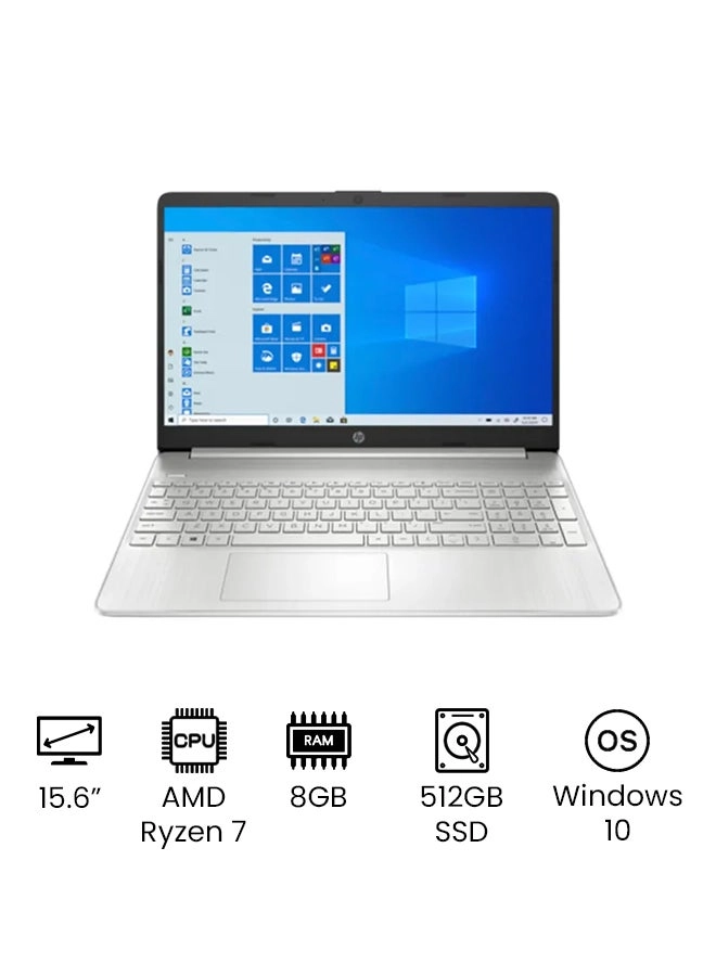 HP 15S-EQ2000NE 384S7EA - 15.6'' Ryzen 7-5700 8GB DDR4 512GB SSD