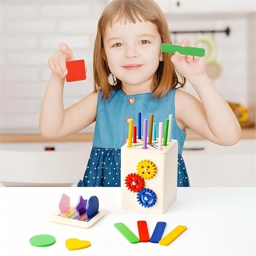 Montessori Wooden Toy - 3 years