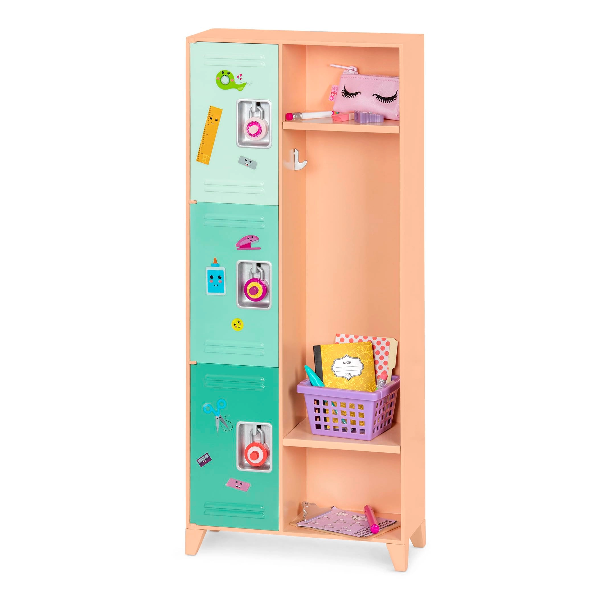 Our Generation Classroom locker - 36 months - 12 years 18 pieces