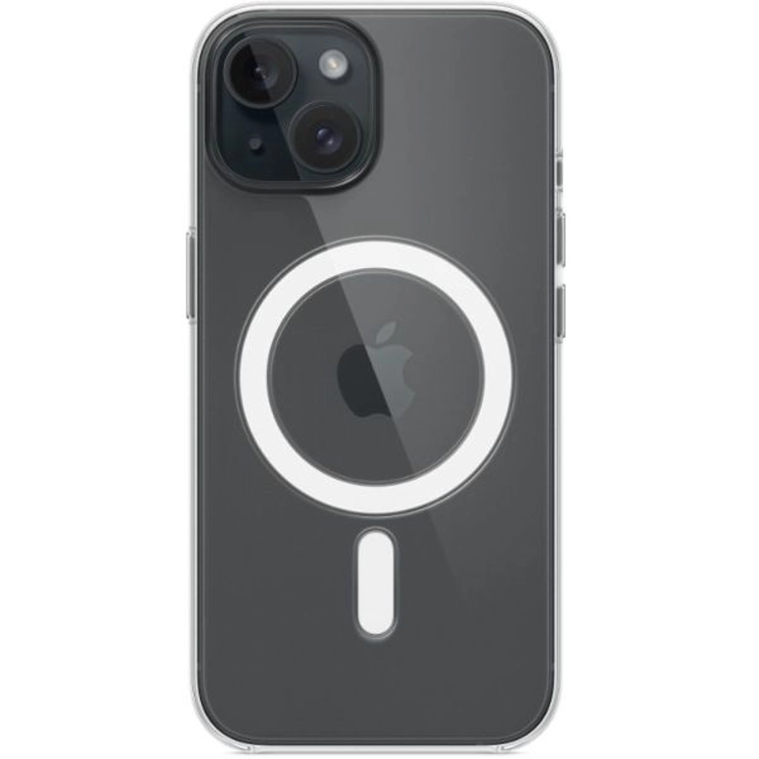 Back Cover Mobile Case Clear with MagSafe for iPhone 15