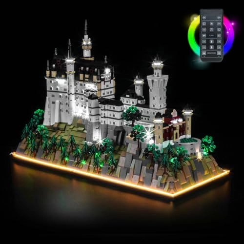 Light kit for LEGO Neuschwanstein Castle 21063