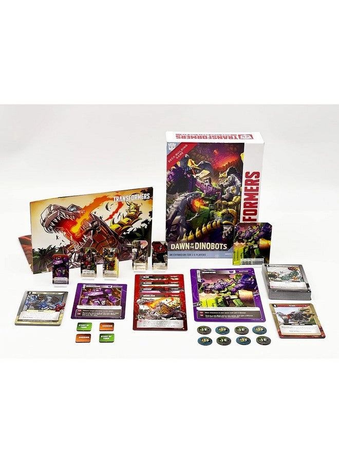 Transformers Deckbuilding Game: Dawn Of The Dinobots Expansion