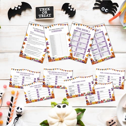 Friendly Feud Game - 17 months and up 18 quiz host cards