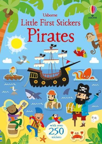 Usborne Pirates Sticker Book 250 pcs