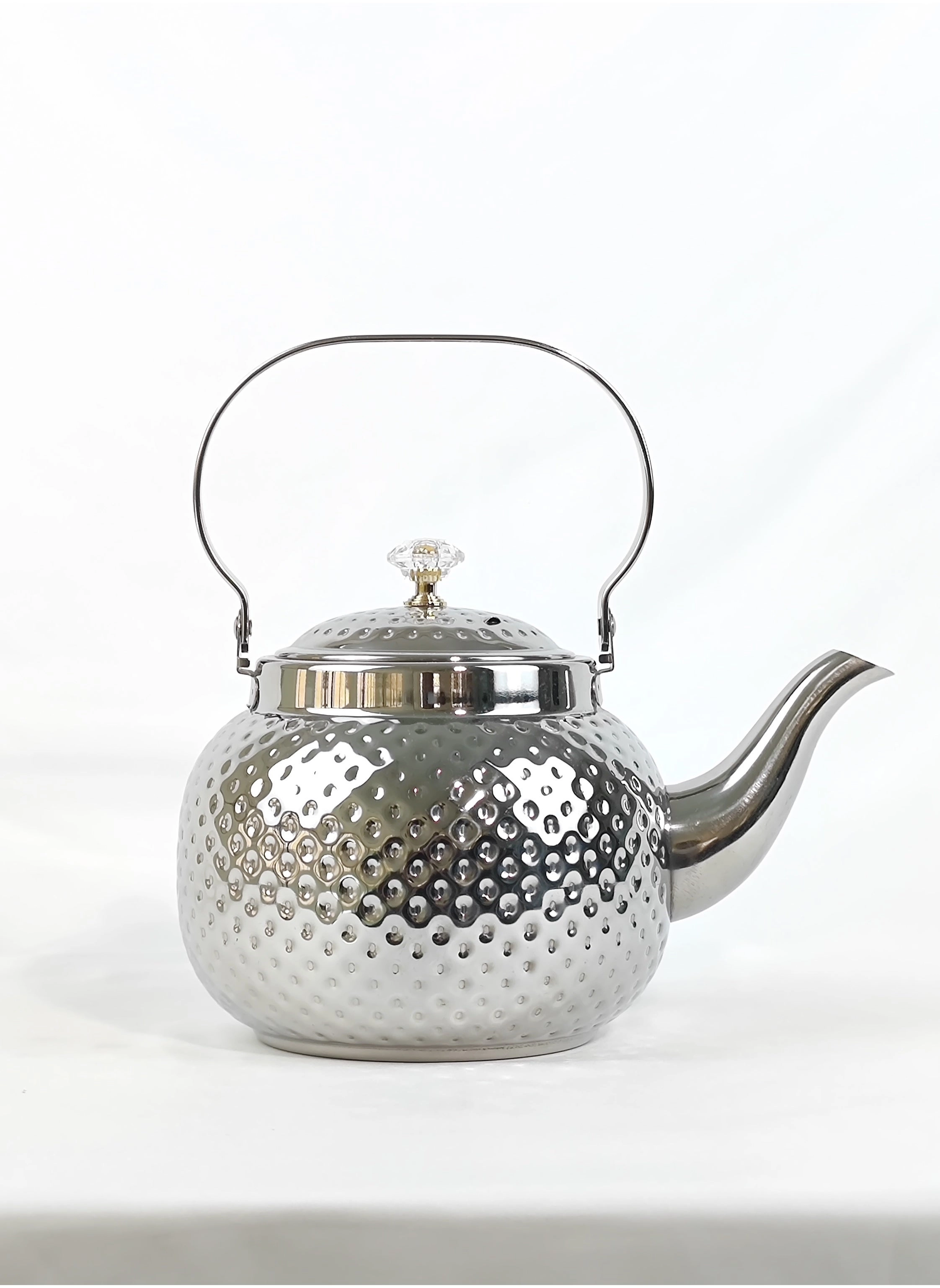 Teapot with Removable Infuser - Stainless Steel 1.6 L