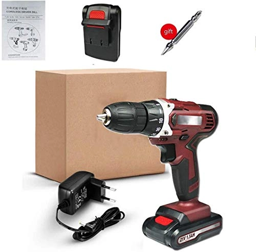 Impact Cordless Drill - 21V 2 Lithium Ion Batteries
