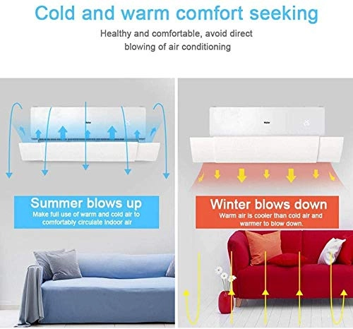 Retractable Air Conditioner Deflector - 22-42.5In Adjustable