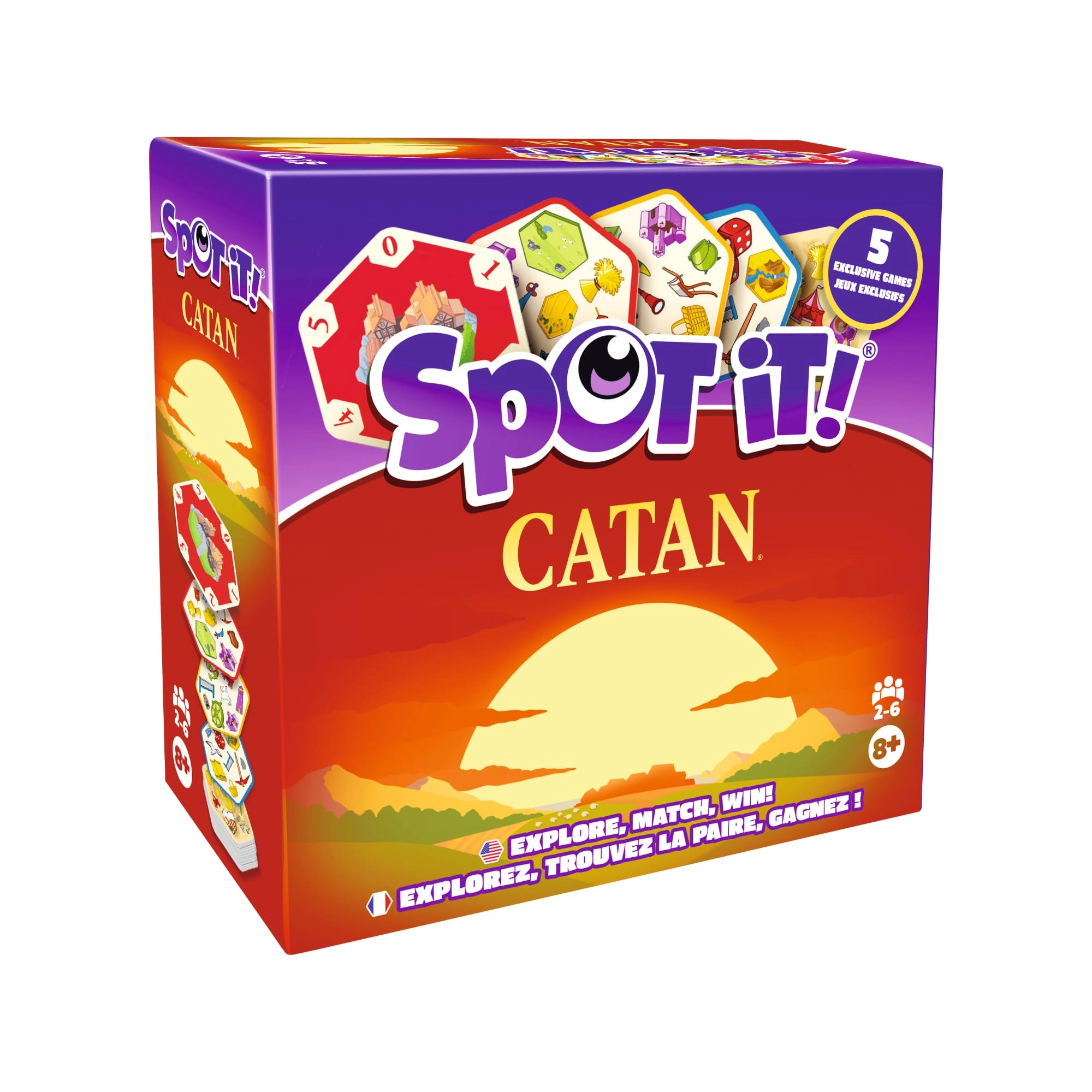 Asmodee Spot It! Catan: Special Edition - Card Game