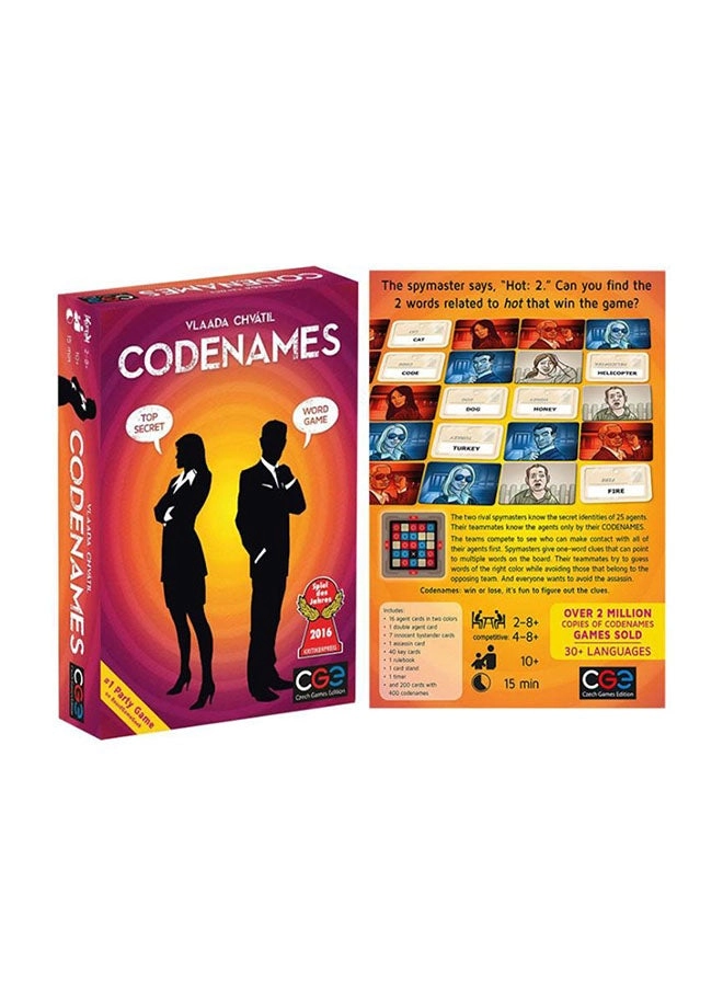 Arabest Codenames Party - Card Game