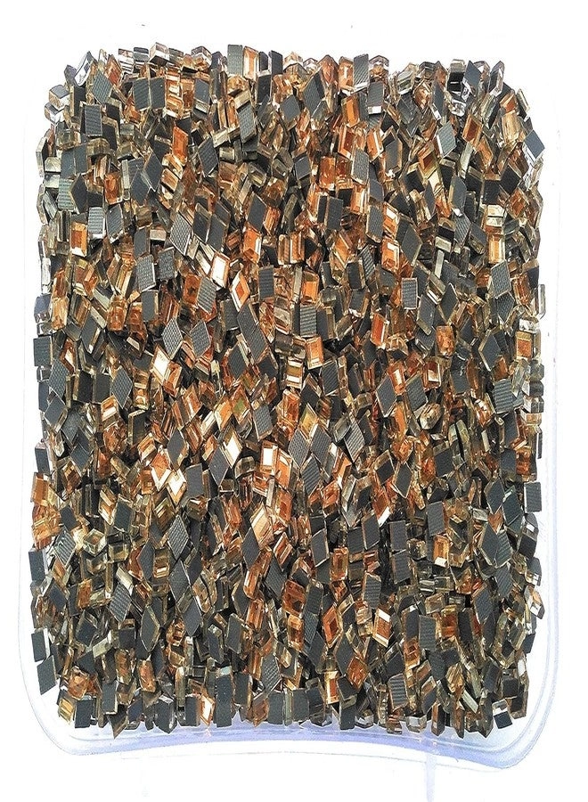 Sahoji Creation Mosaic Mirror Pieces - Bronze Square 11000pcs