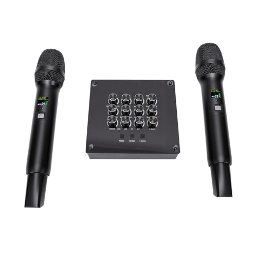 Wireless Microphone Karaoke Mixer System - 2