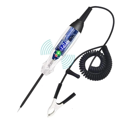 NALACAL Automotive Test Light - 3-60V Digital LED Circuit Tester