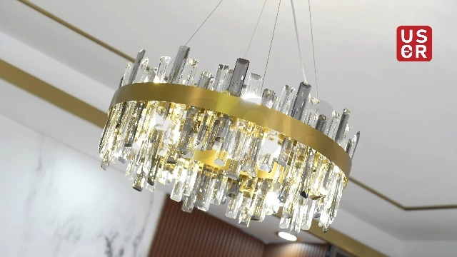 Crystal Chandelier - 2700K 4500K 6000K