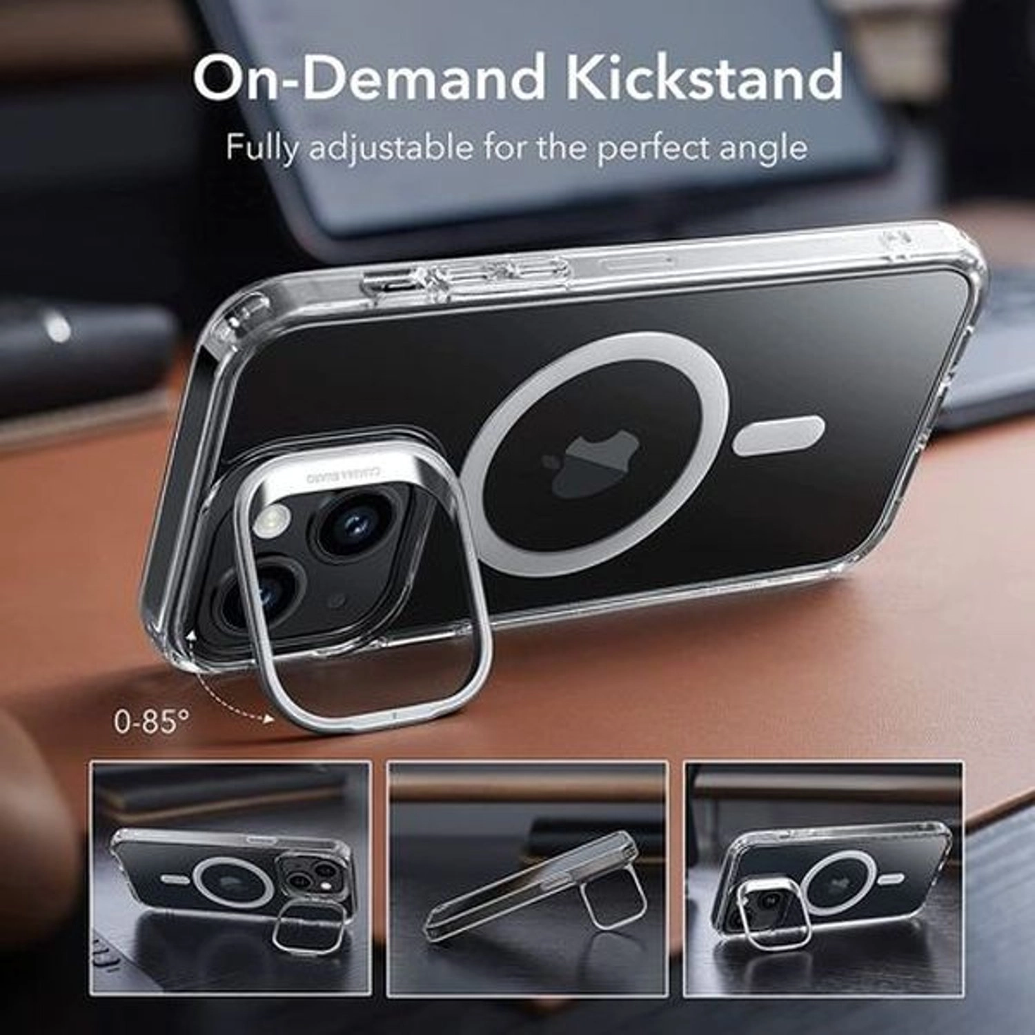Classic Kickstand Case with MagSafe for iPhone 14 Plus