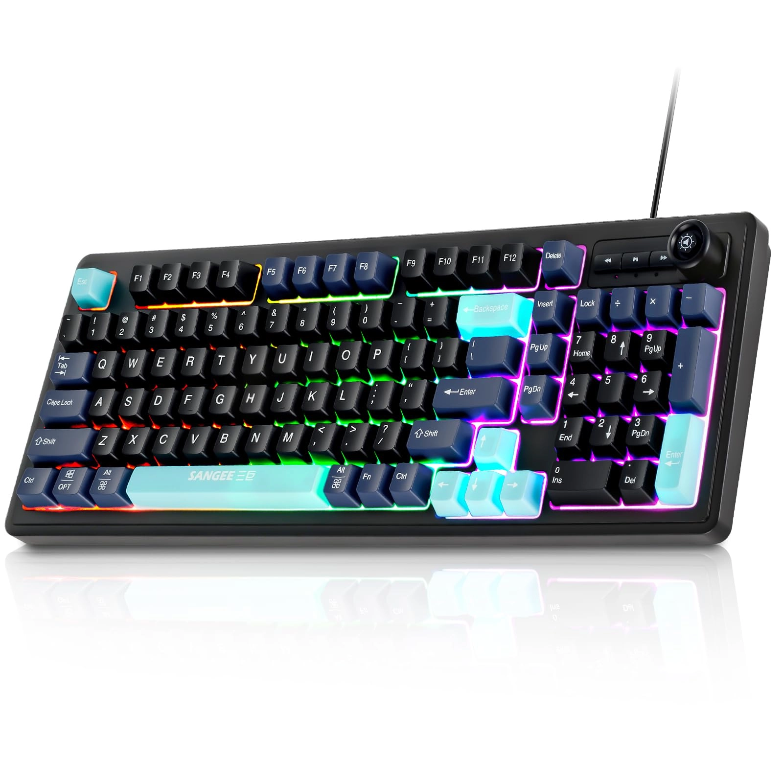 RASSE K81 - QWERTY Wired/Wireless