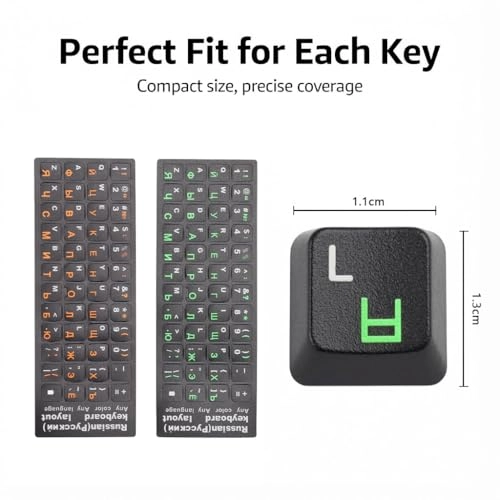 Russian Keyboard Sticker