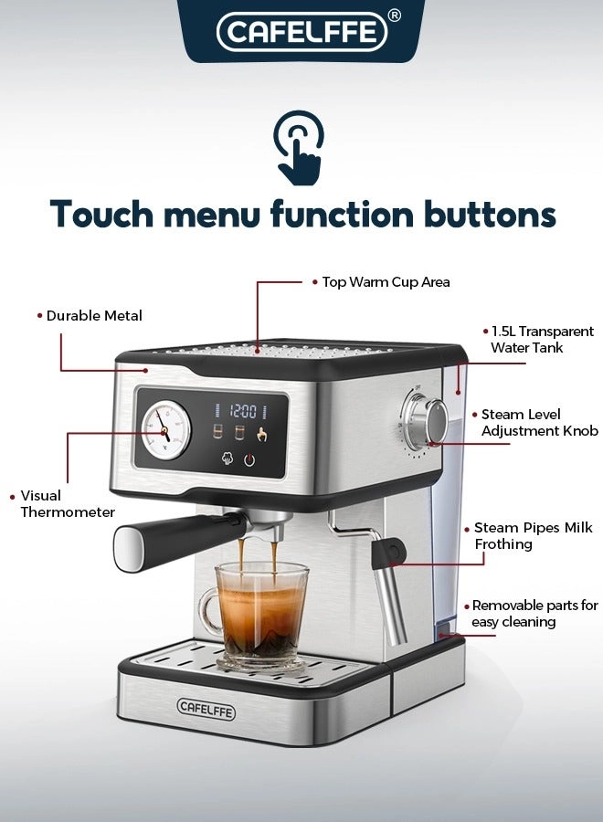 Espresso Machine & Milk 152088