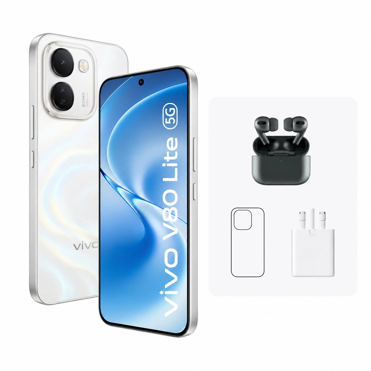 vivo V80 lite 8GB 128GB + Earbuds