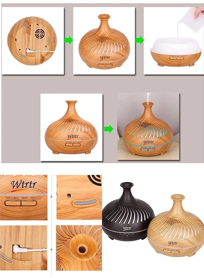 Ultrasonic Aromatherapy Diffuser Humidifier