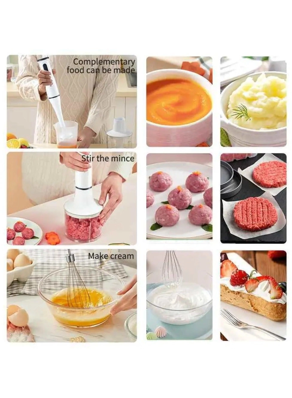 Hand Blender - 500 ml 1000 W