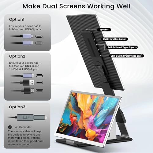 Laptop Screen Extender - D1 23.8 Inches 1920x1080