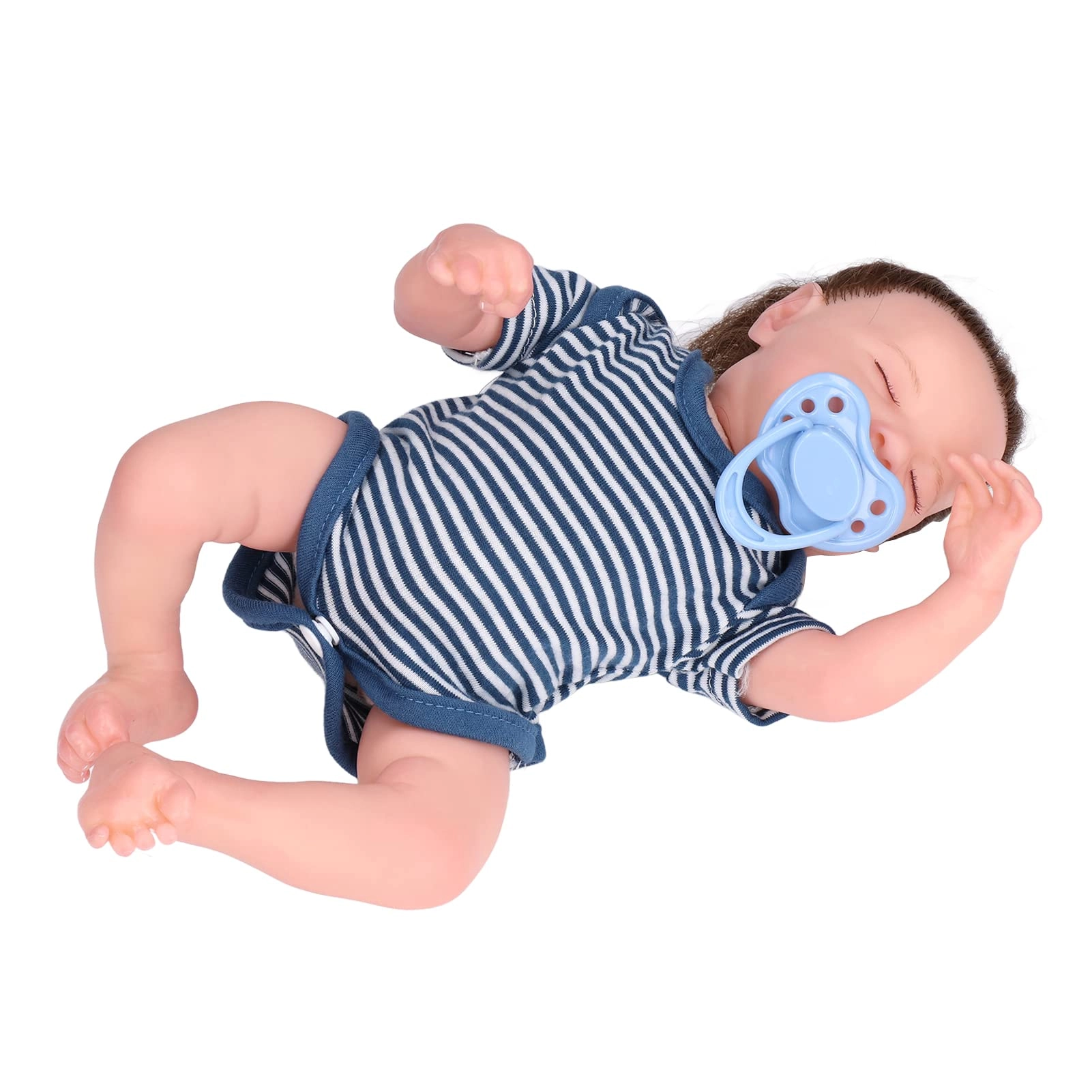 Dan&Dre Newborn Baby Doll - 12" Silicone Eye-Closed Ages 3+