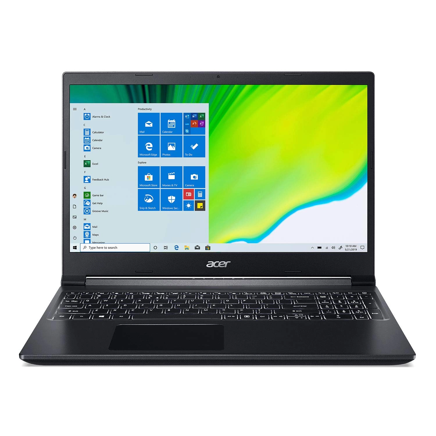 Acer Aspire 7 A715-75G-544V - 15.6'' Core i5-9300H 8GB DDR4 512GB SSD