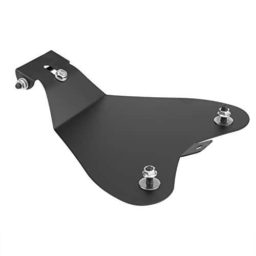 Solo Seat Base Plate Bracket - Steel Pre-drilled Holes Traditional Length