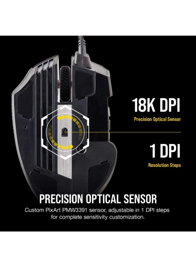 SCIMITAR ELITE RGB MMO Gaming Mouse - Wireless