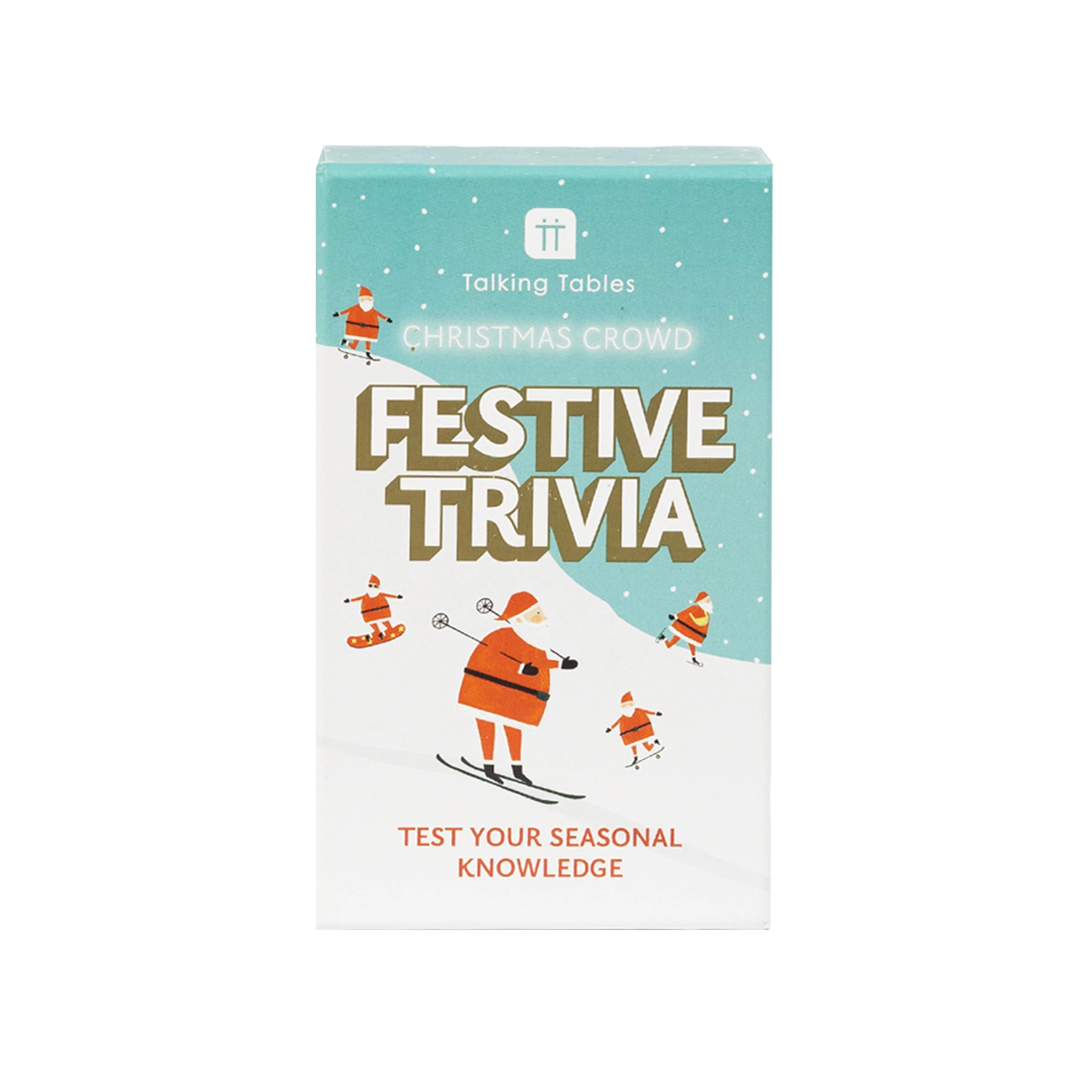 Christmas Festive Trivia Quiz Game - 50 cards Card Game