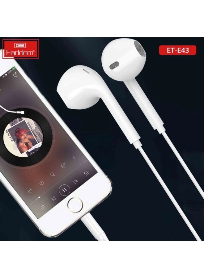 ET-E43 Wired Earbud