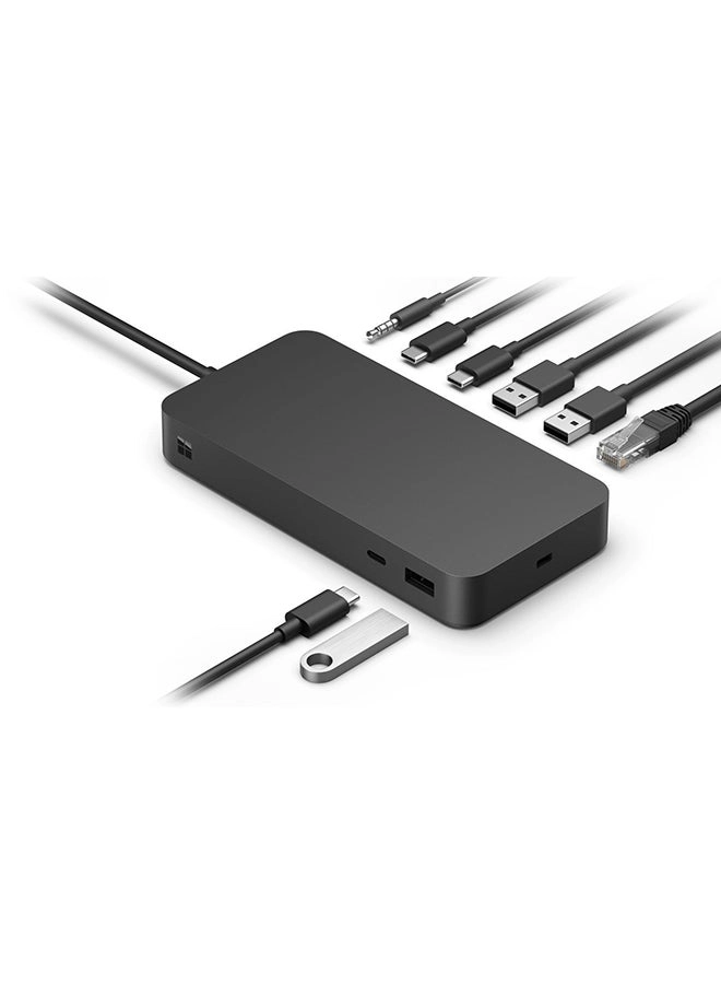 T8H00006 Surface Thunderbolt 4 Docking Station - USB-C 8 Port Black