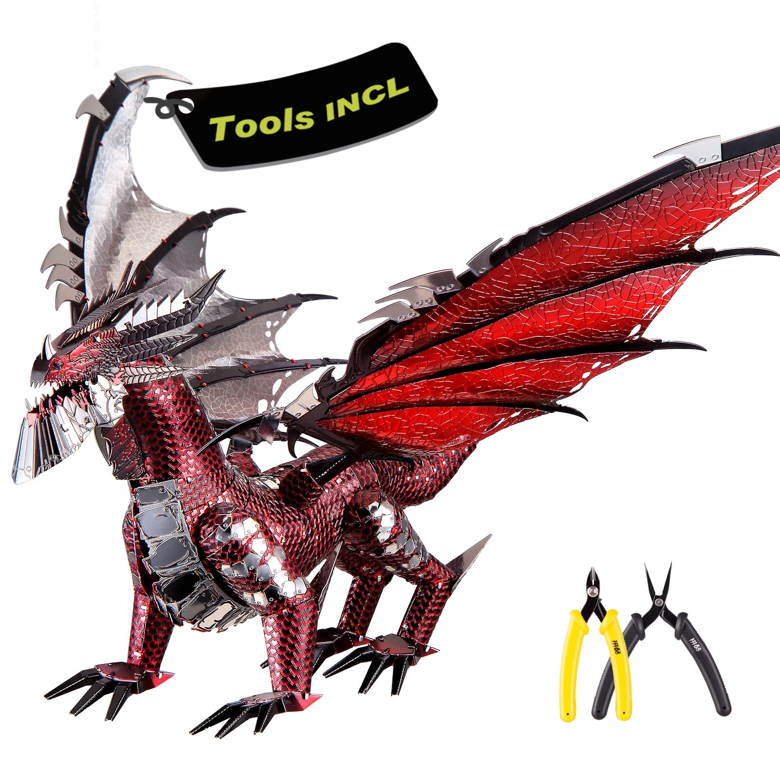 Piececool Black Dragon King 3D Puzzle