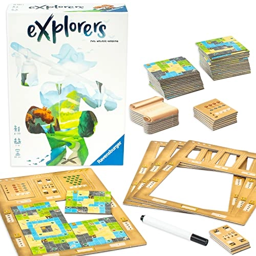 Explorers - Flip and Write Strategy Game