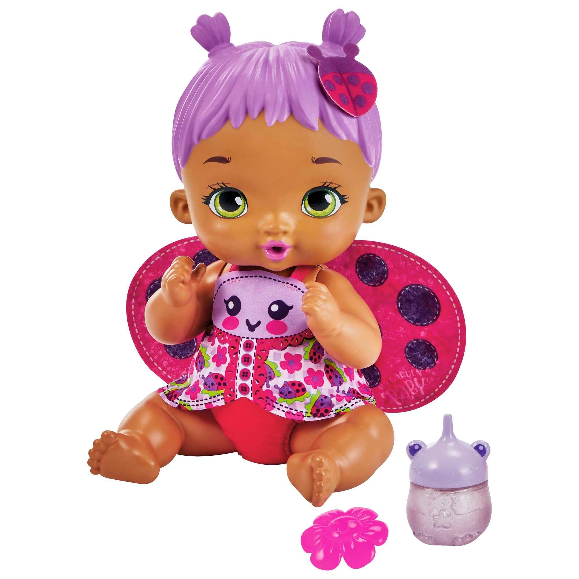 Mattel Catarina Feed & Change Baby Doll - 30 cm Plastic