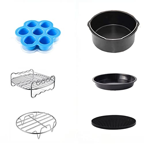 Cake basket + Single grill + Pizza plate + Double-layer square grill + Insulation pad + Baking pin + Food supplement box