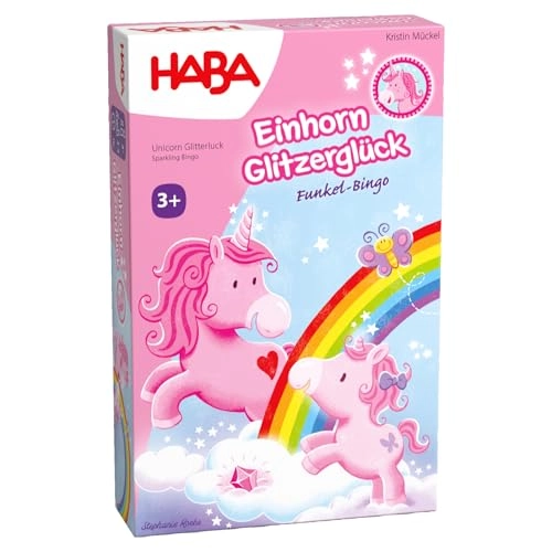 HABA Einhorn Glitzerglück - Funkelbingo - 3 years+