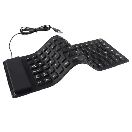 Foldable Silicone Keyboard - Wired