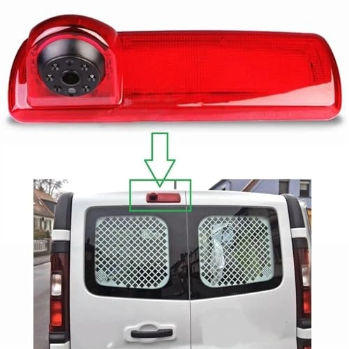 Brake light camera - Night vision 720 x 576 px + Monitor - 7 inch